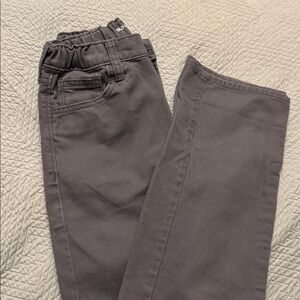 Old Navy boys Charcoal Slim Straight Pants